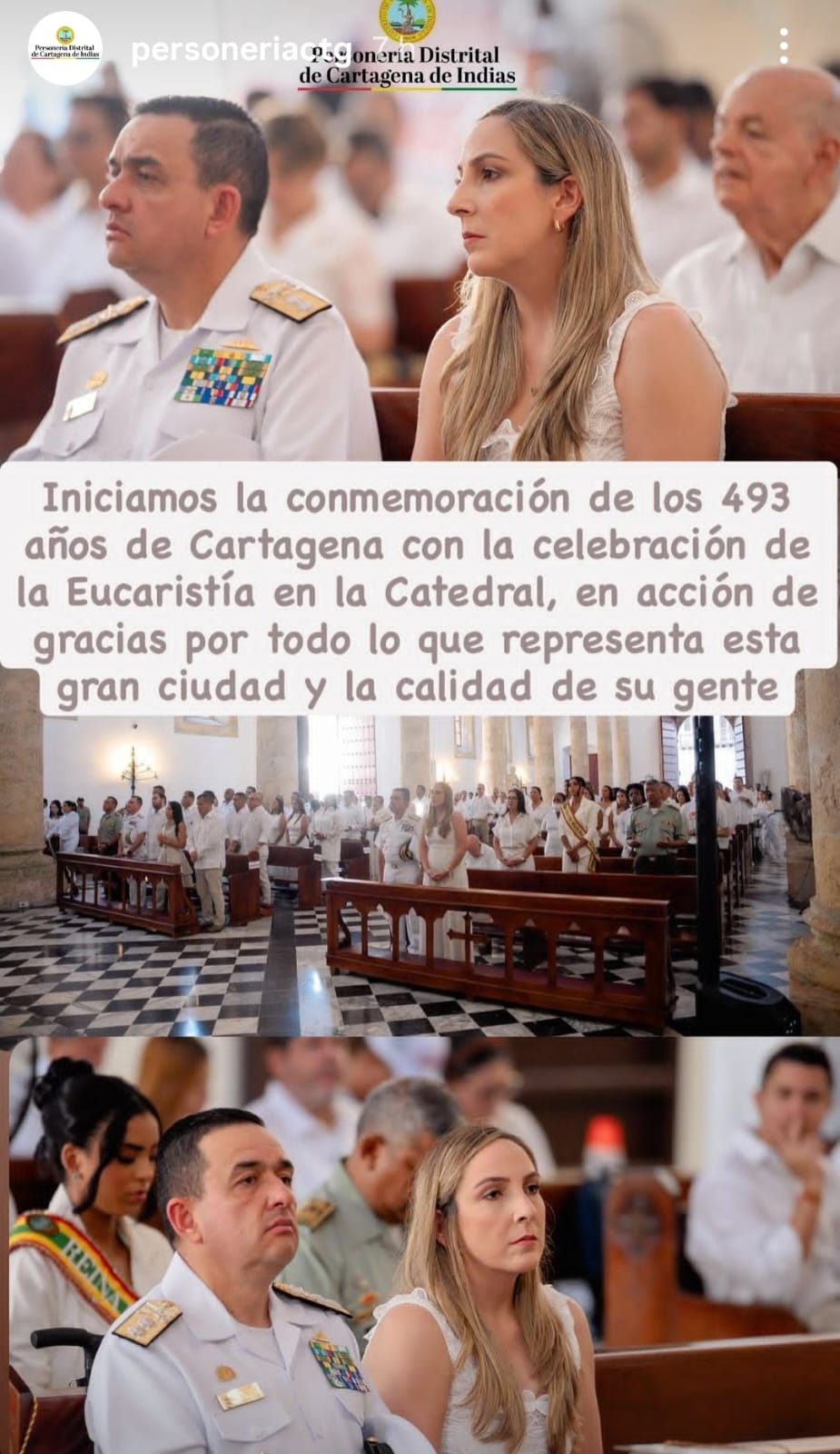 NOS UNIMOS A LA CELEBRACION DEL CUMPLEAÑOS DE CARTAGENA 